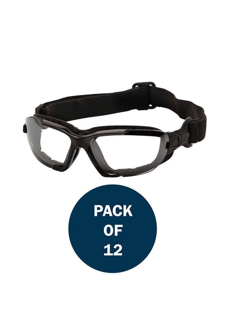 pyramex i force sporty dual pane anti fog goggles Levo Safety Spectacles