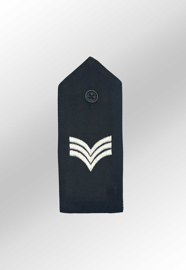 Police Sergeant Epaulettes chevron stripes 