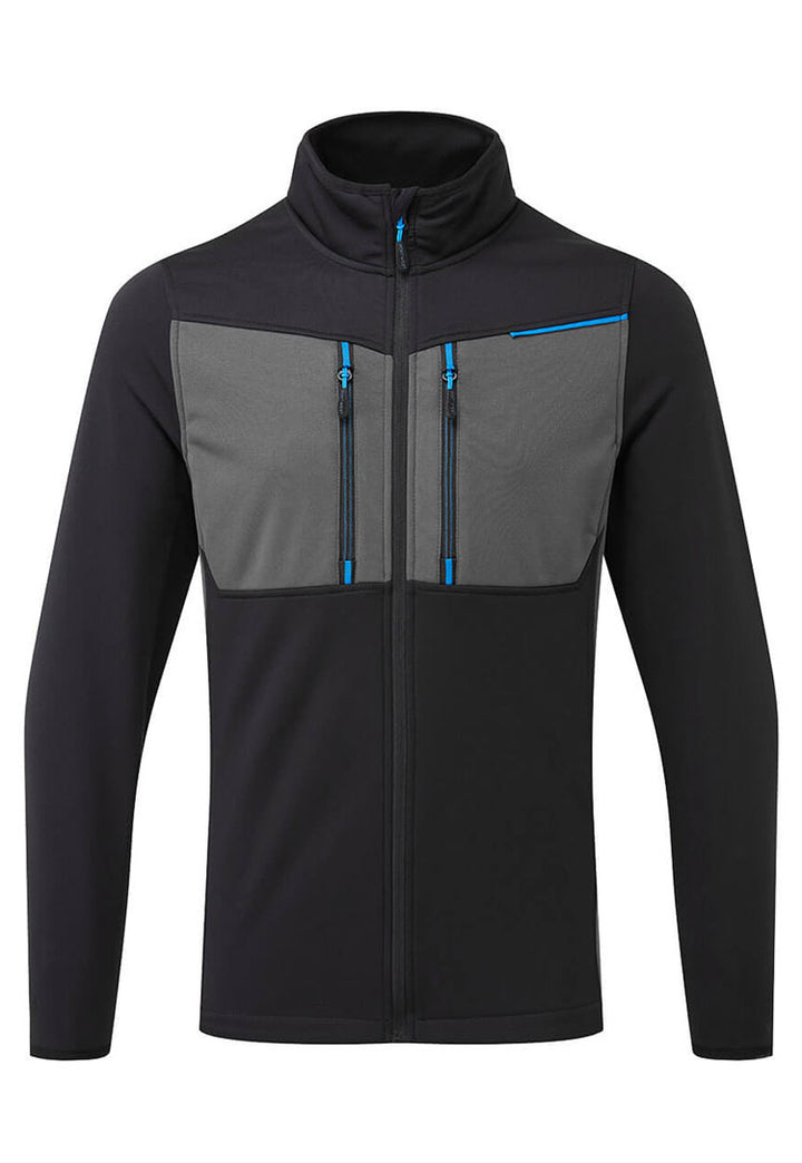 WX3 Full Zip Tech Fleece T756 in Black