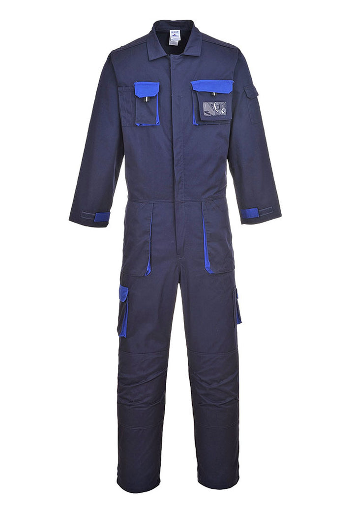 Texo Contrast Coverall TX15 in Navy