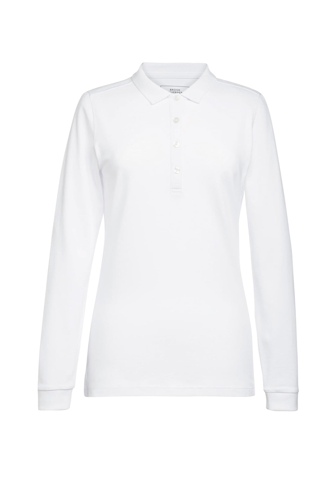 Anna Premium Cotton Polo 2378 in White