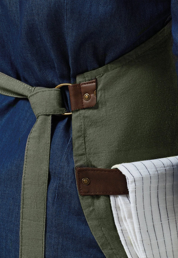 Oxford Cotton Bib Apron - The Work Uniform Company