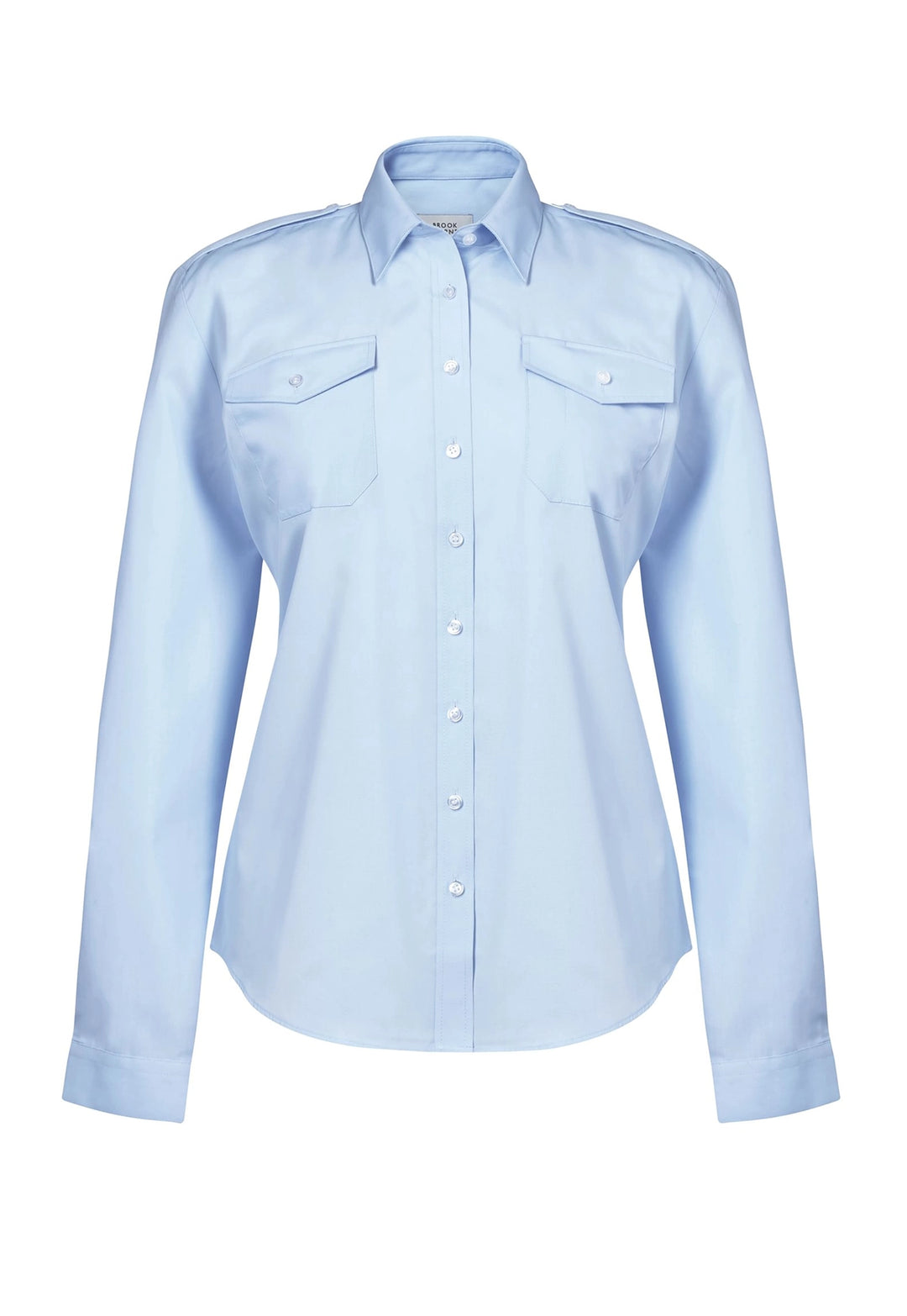 Athena Ladies Long Sleeve Pilot Shirt - The Work Uniform Company
