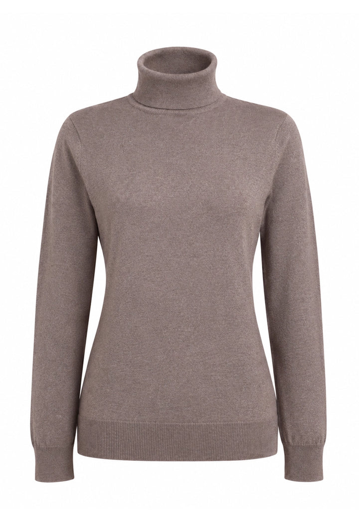 Athens Merino Wool Roll Neck Jumper - The Work Uniform Company