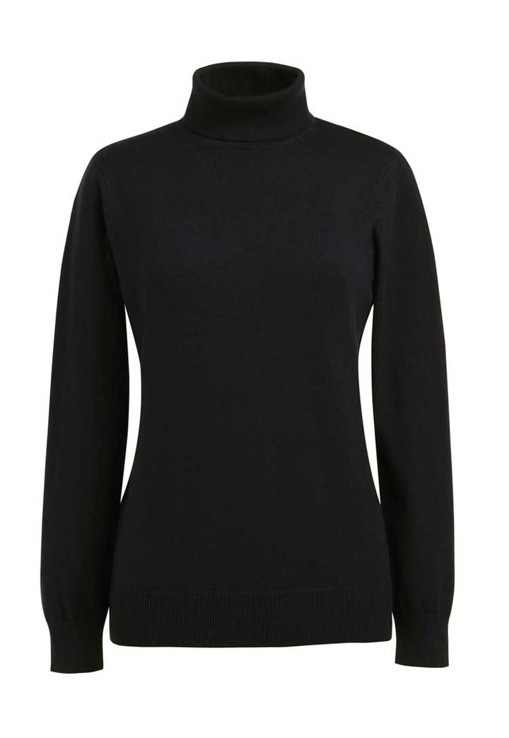 Athens Roll Neck Jumper 2398 in black