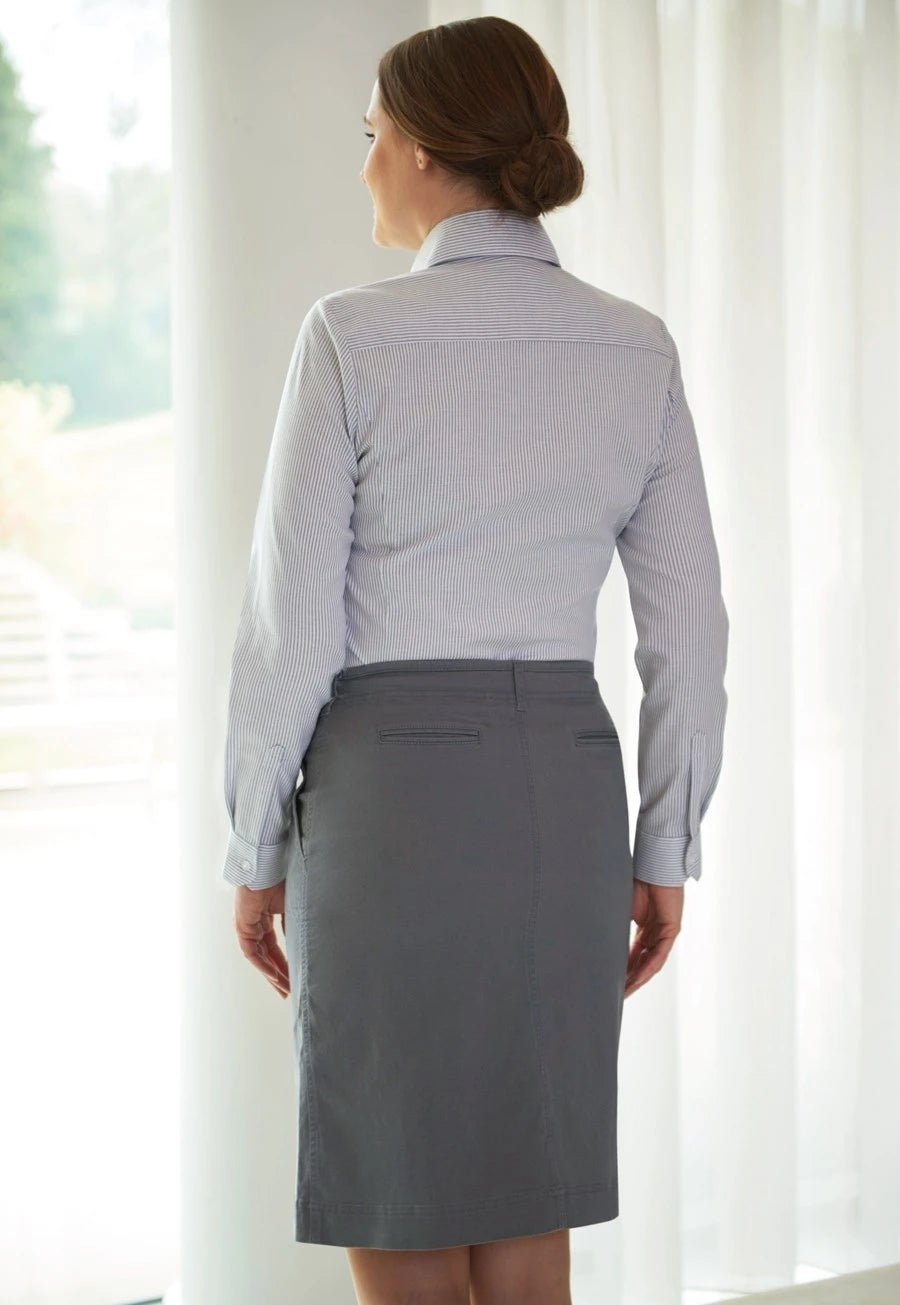 Austin Chino Skirt - The Work Uniform Company
