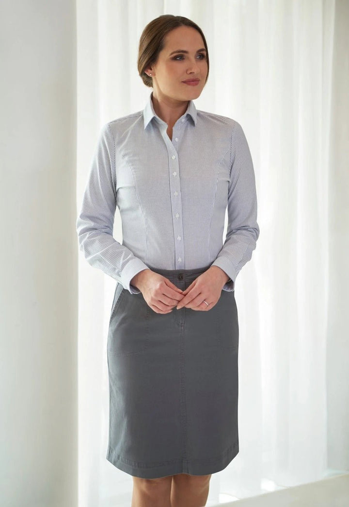 Austin Chino Skirt - The Work Uniform Company