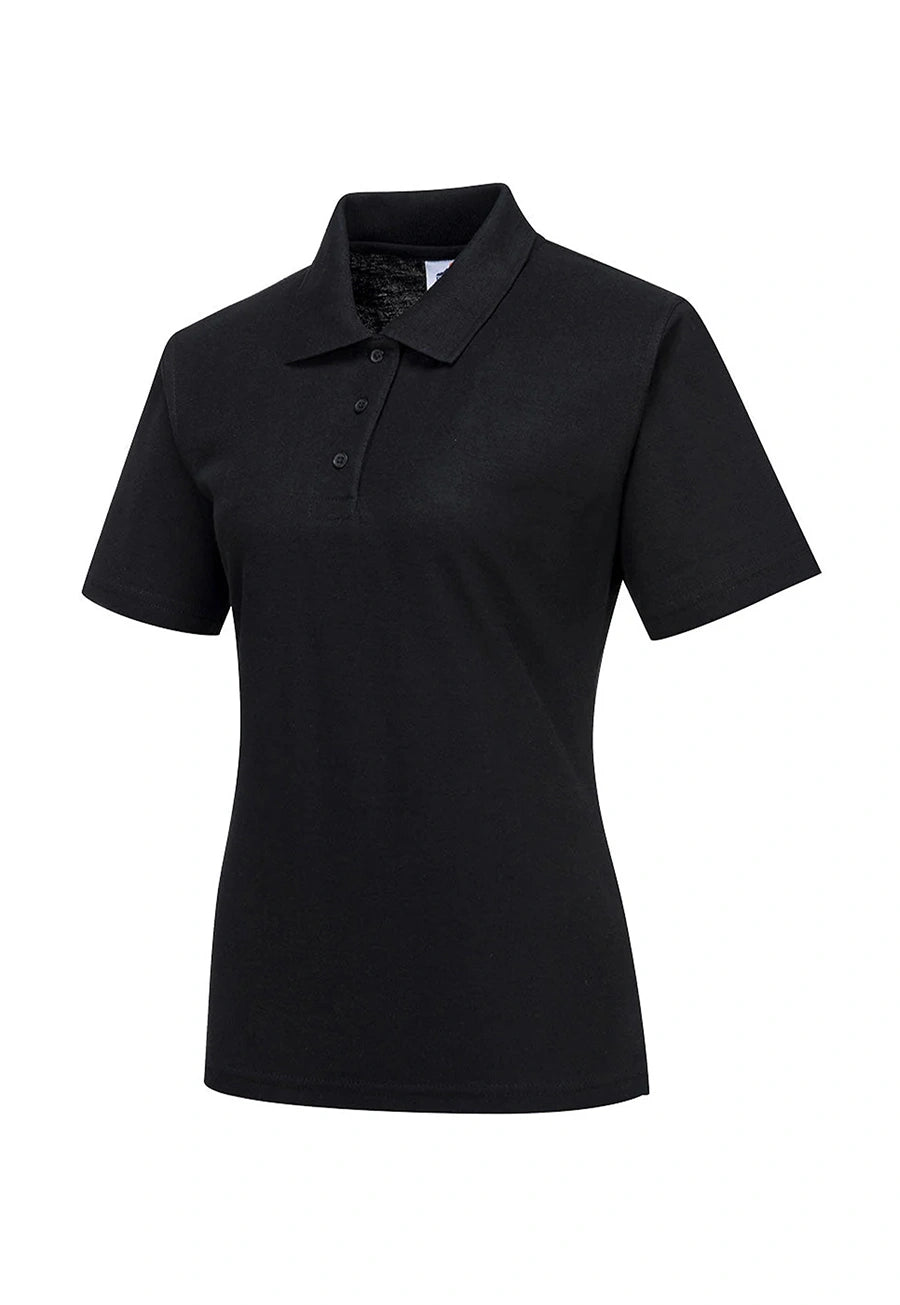 Naples Women's Polo Shirt B209 in Black