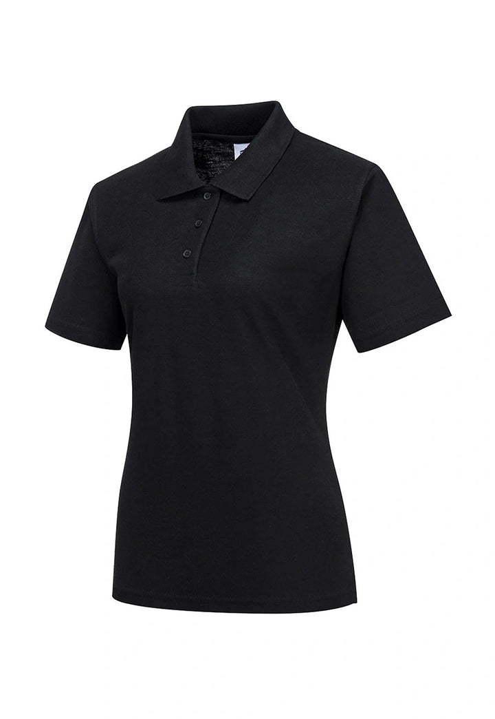 Naples Women's Polo Shirt B209 in Black