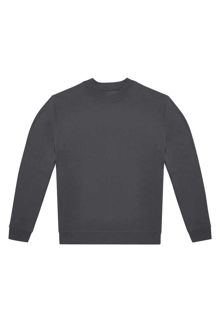 B&C ID.222 Crew Sweatshirt BA433 dark grey