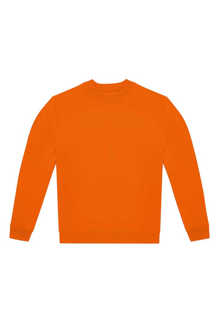 B&C ID.222 Crew Sweatshirt BA433 orange