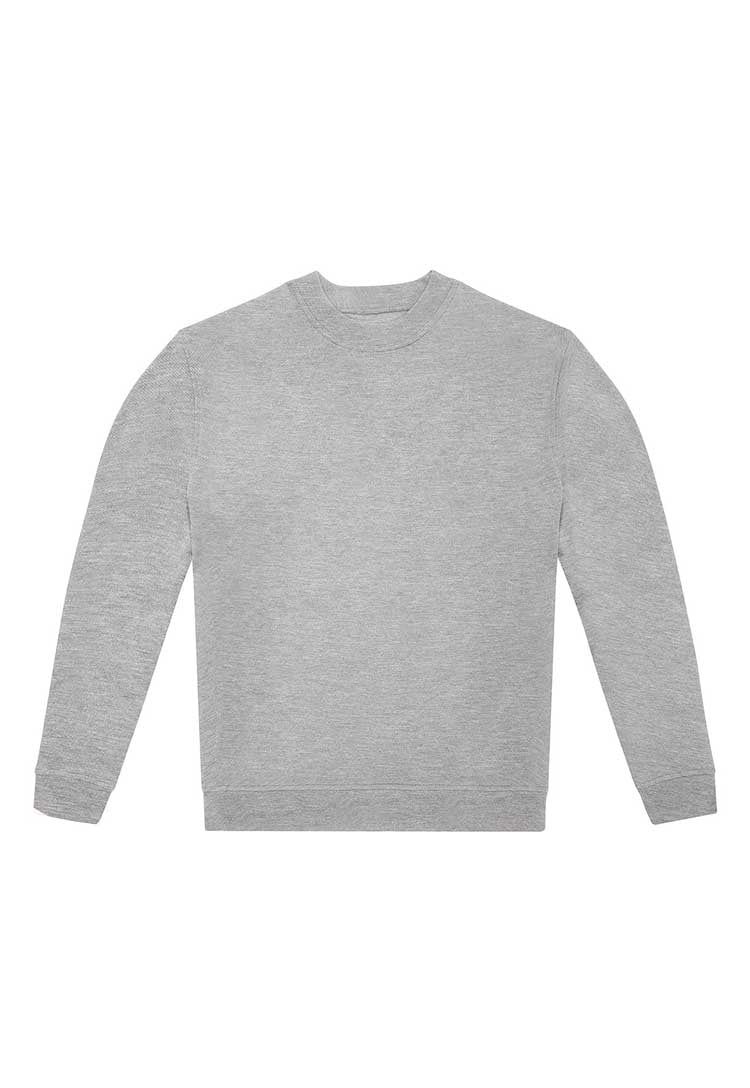 B&C ID.222 Crew Sweatshirt BA433 sports grey