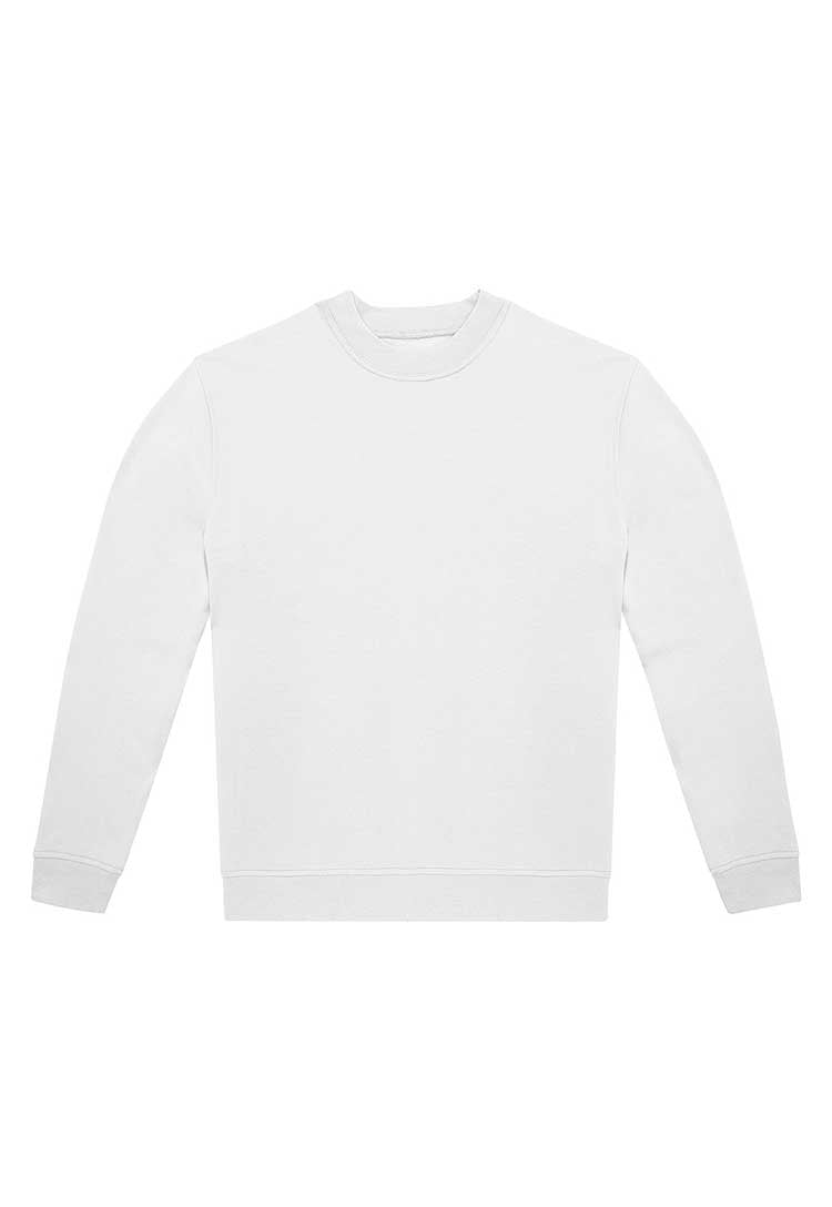 B&C ID.222 Crew Sweatshirt BA433 white