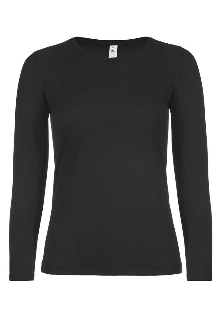 B&C #E150 Long Sleeve Women's T-Shirt B211F