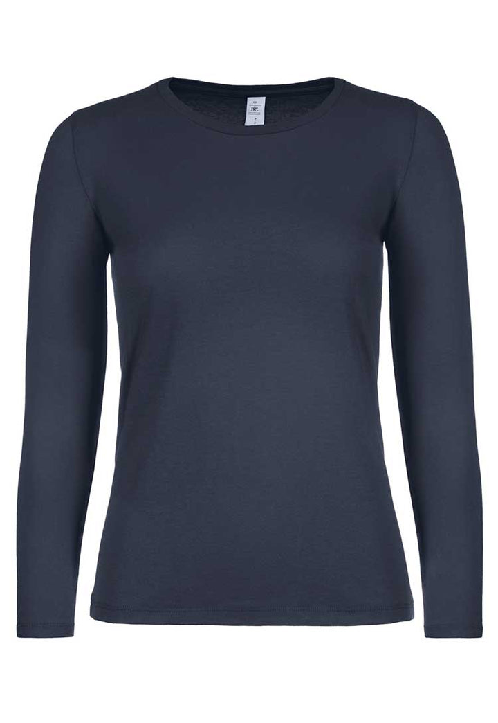 B&C #E150 Long Sleeve Women's T-Shirt B211F