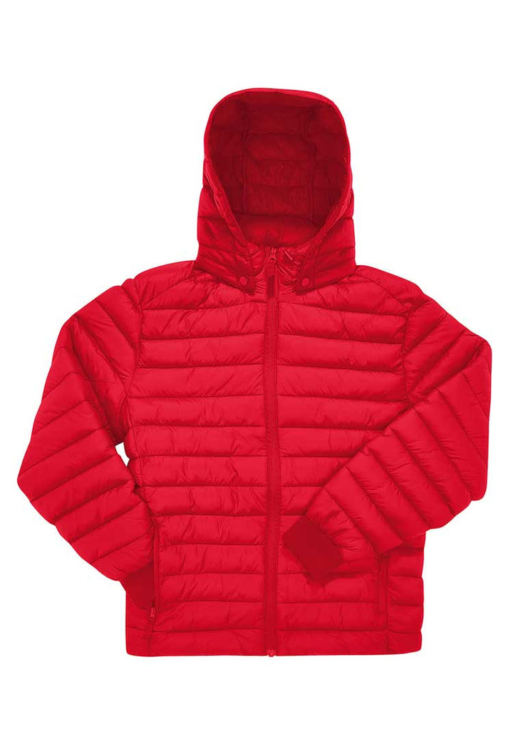 B&C Reset Puffer Jacket BA515 red