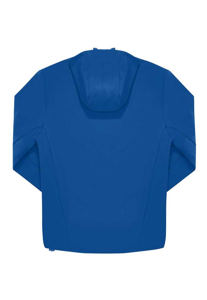 B&C Reset 3Lr® Hooded Softshell BA513 royal back view