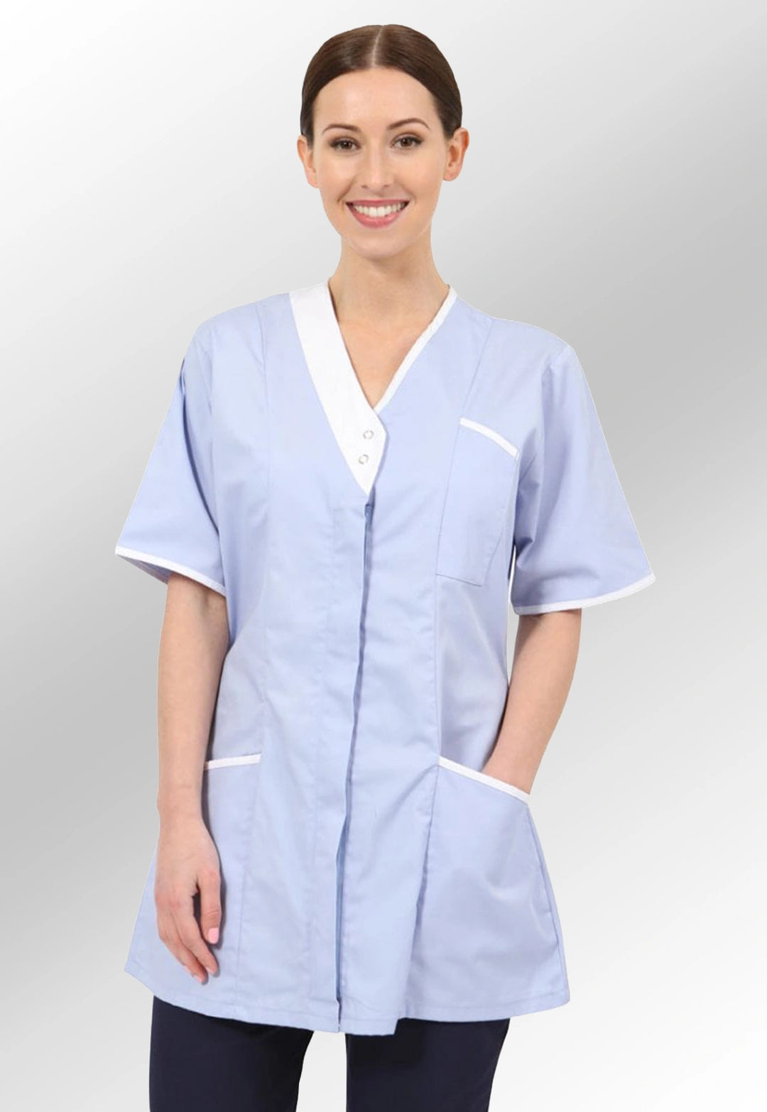 Women's Asymmetric Healthcare Tunic NALT - The Work Uniform Company
