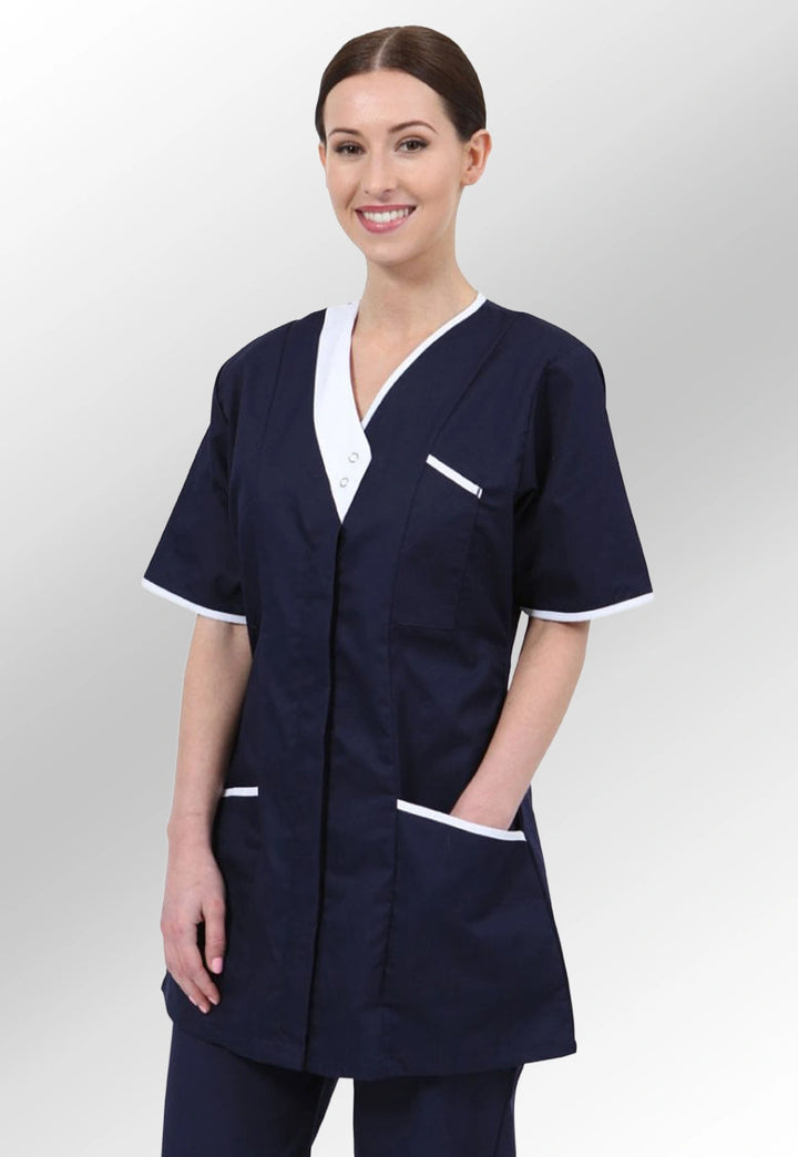 Women's Asymmetric Healthcare Tunic NALT - The Work Uniform Company