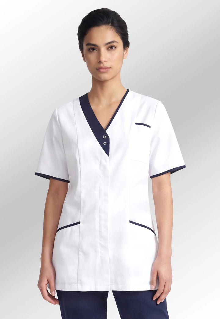 Women's Asymmetric Healthcare Tunic NALT - The Work Uniform Company