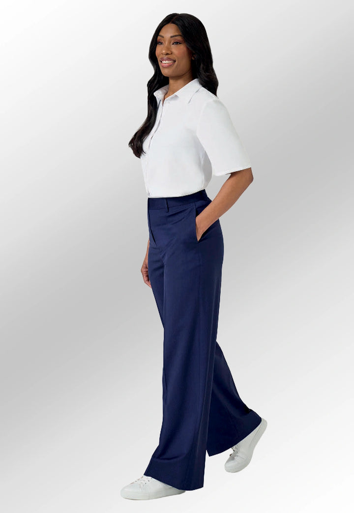 Bella Wide Leg Trousers - The Work Uniform Company