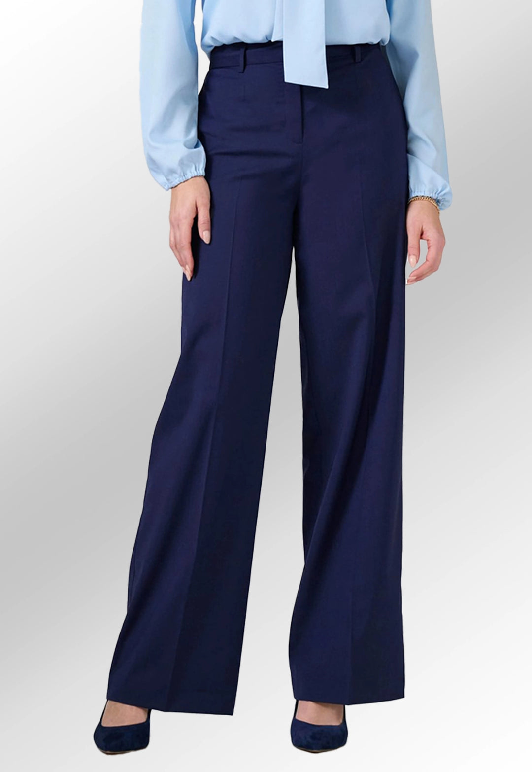Bella Wide Leg Trousers - The Work Uniform Company