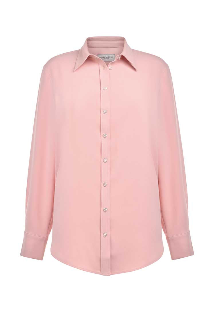 Bergamo Crepe de Chine Blouse pink