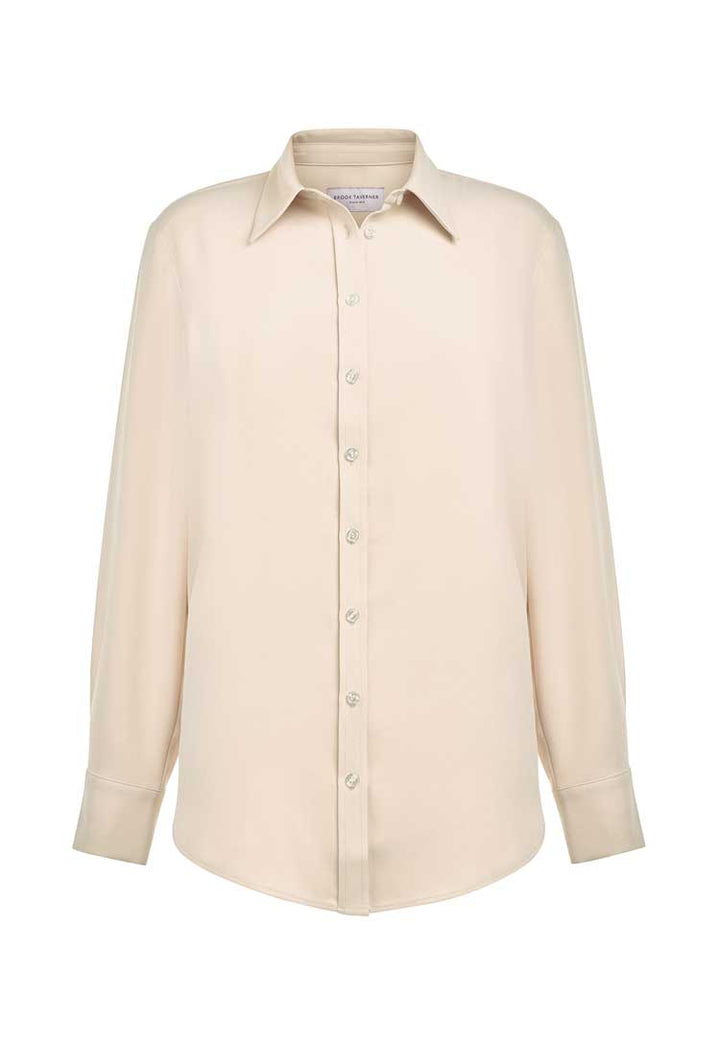 Bergamo Crepe de Chine Blouse putty