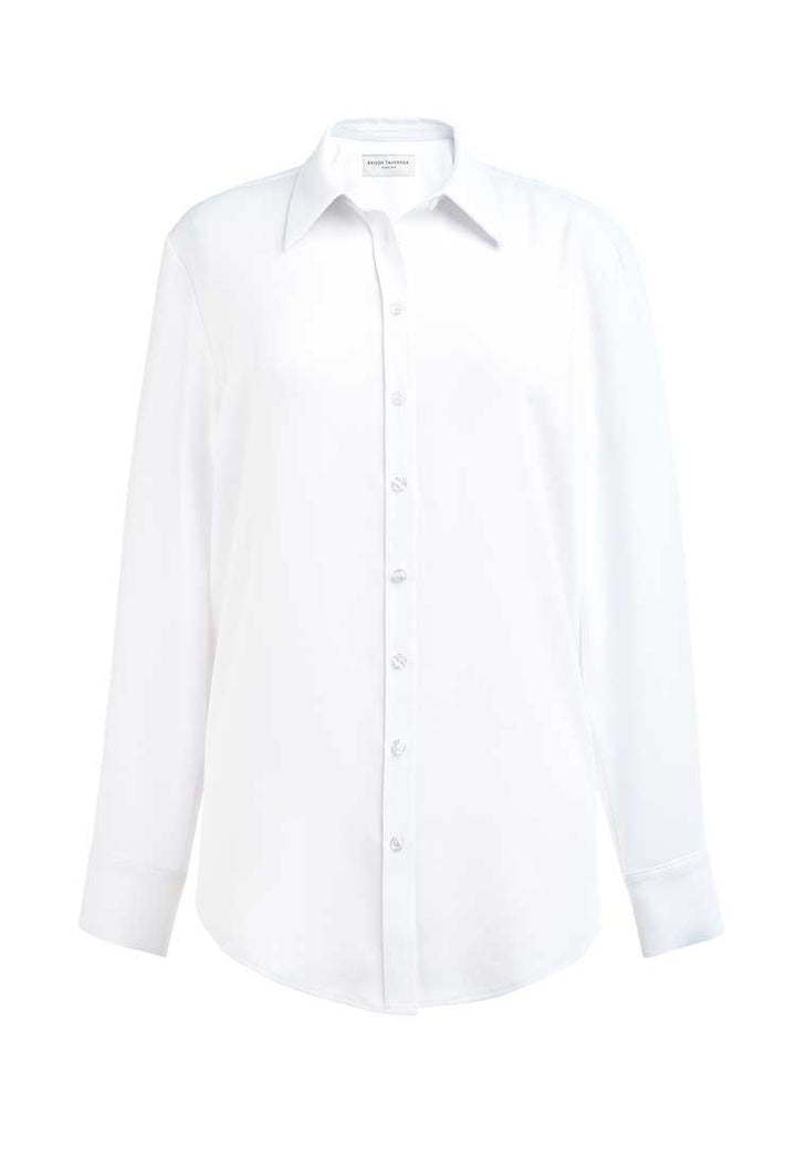 Bergamo Crepe de Chine Blouse white