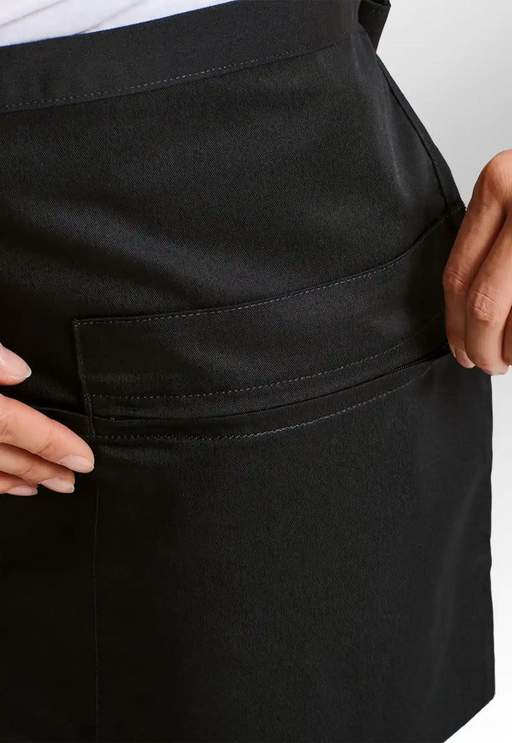 Waist Apron with Zip Pockets - The Work Uniform Company