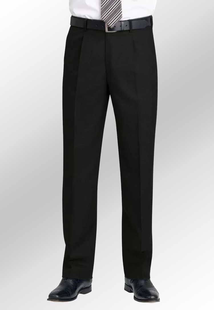 Branmarket Classic Fit Trouser 8432 in black