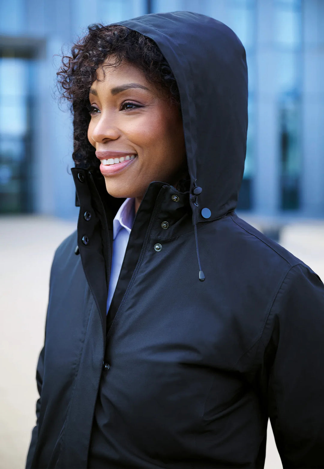 Hobbs Padded Raincoat - The Work Uniform Company