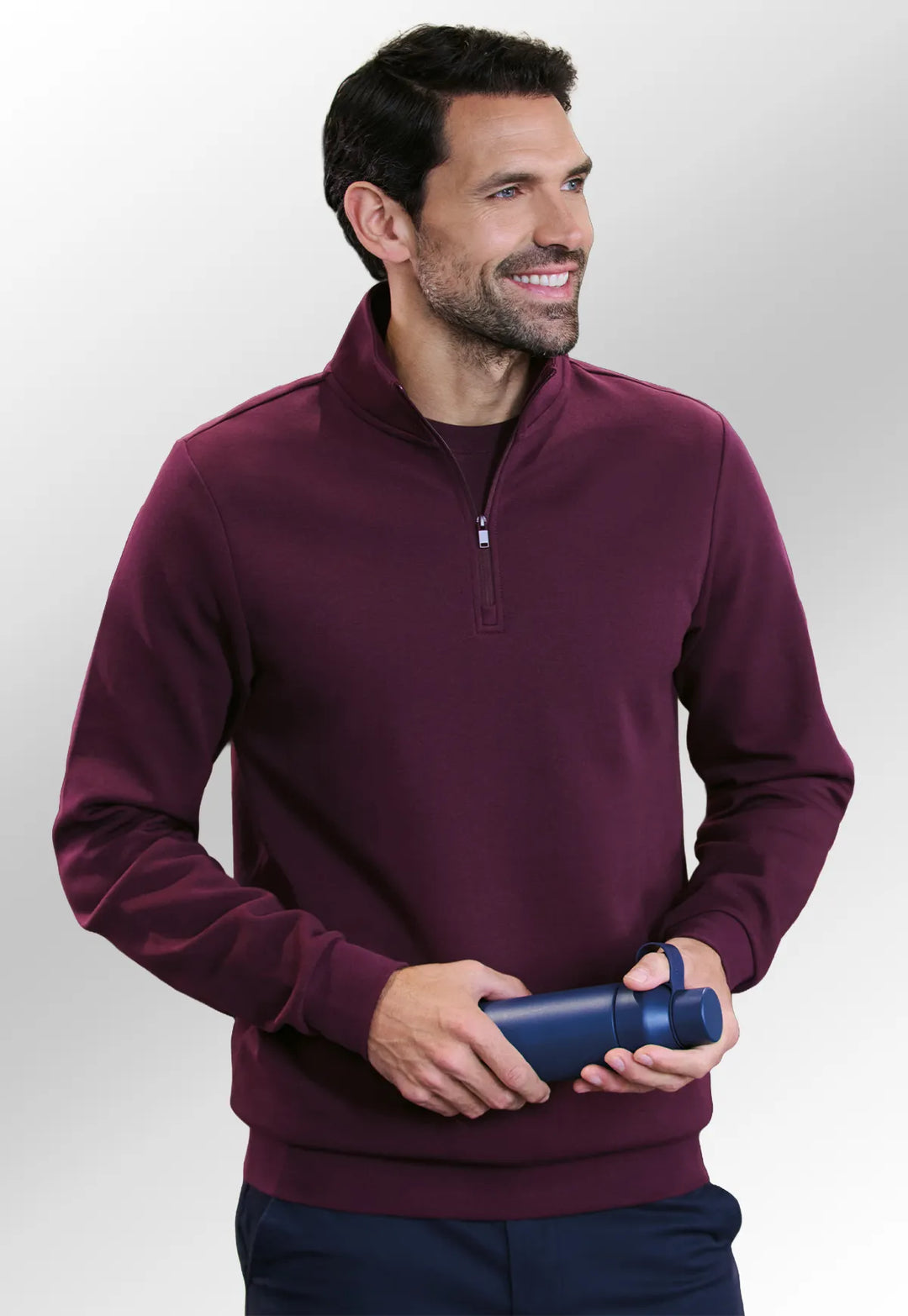 Oakland 1/4 Zip Sweatshirt - The Work Uniform Company