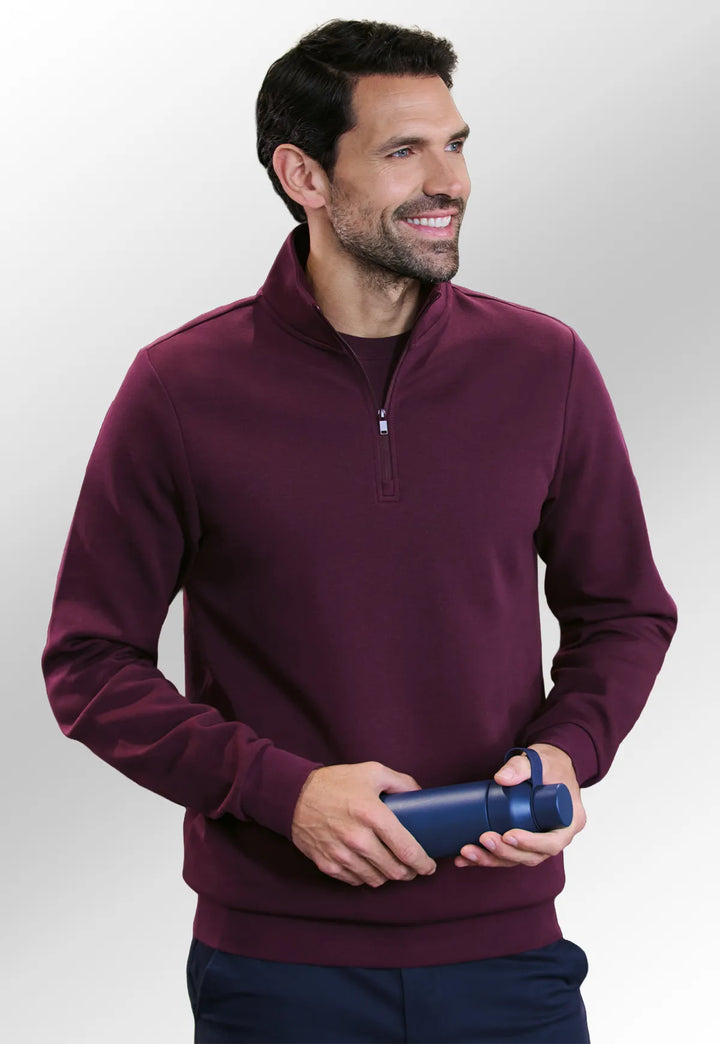Oakland 1/4 Zip Sweatshirt - The Work Uniform Company