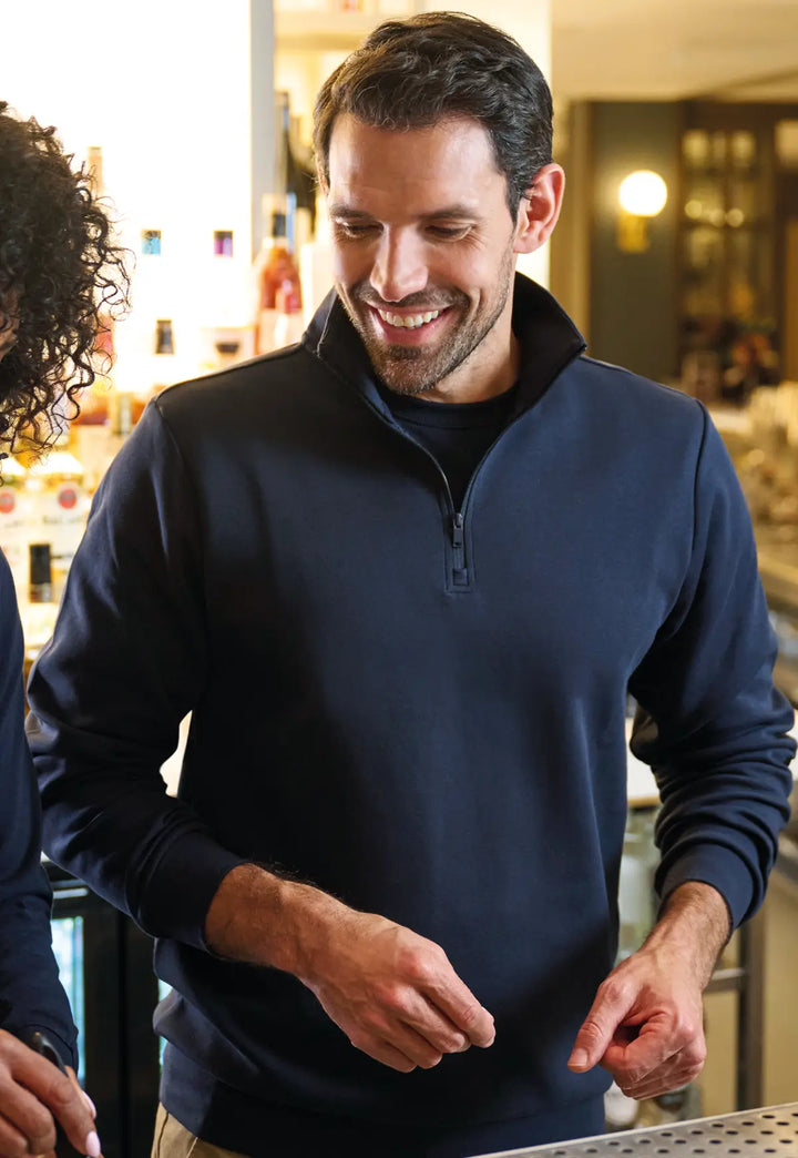 Oakland 1/4 Zip Sweatshirt - The Work Uniform Company