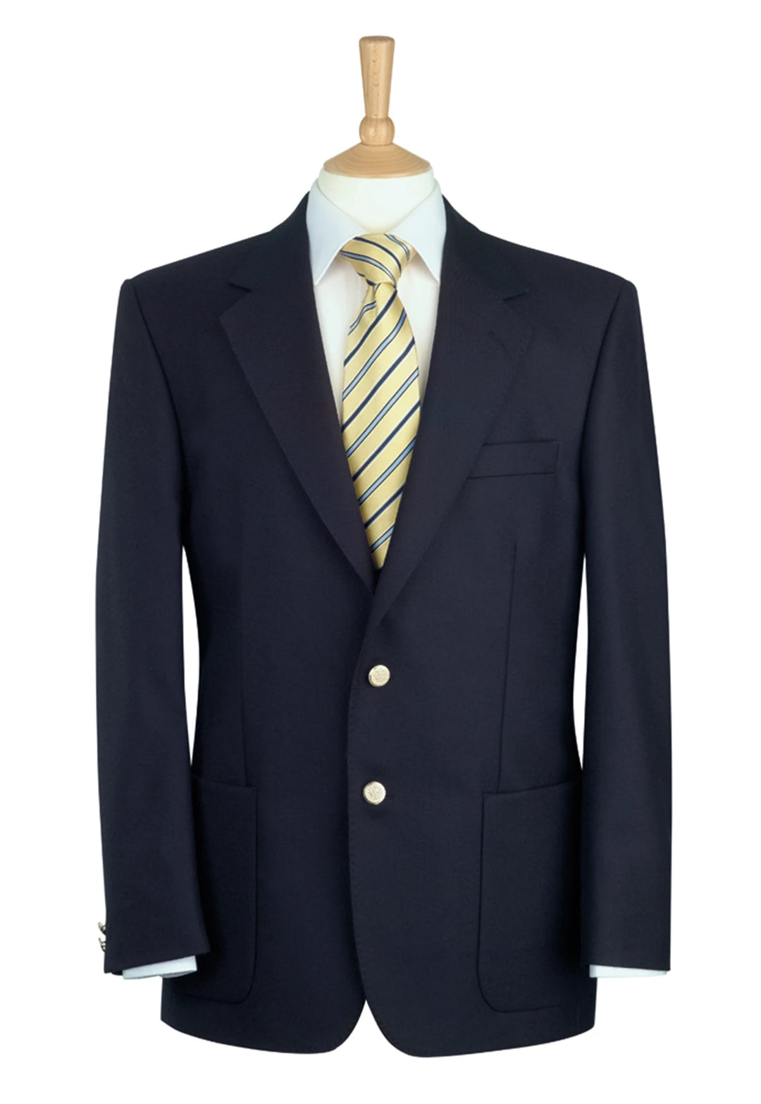 Oxford Single Breasted Blazer with Golf Club Logo - The Work Uniform Company