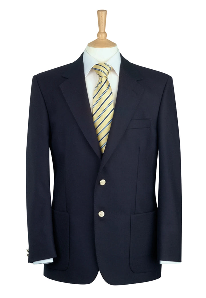 Oxford Single Breasted Blazer with Golf Club Logo - The Work Uniform Company