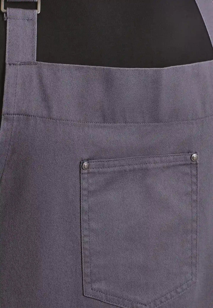 Chino Cotton Bib Apron - The Work Uniform Company