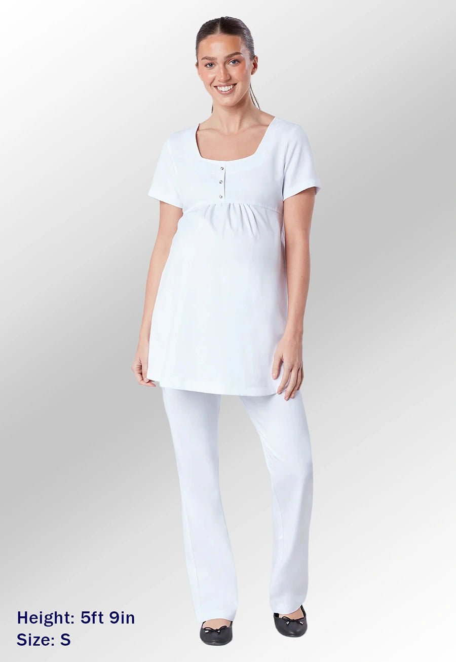Chloe Maternity Tunic - The Work Uniform Company