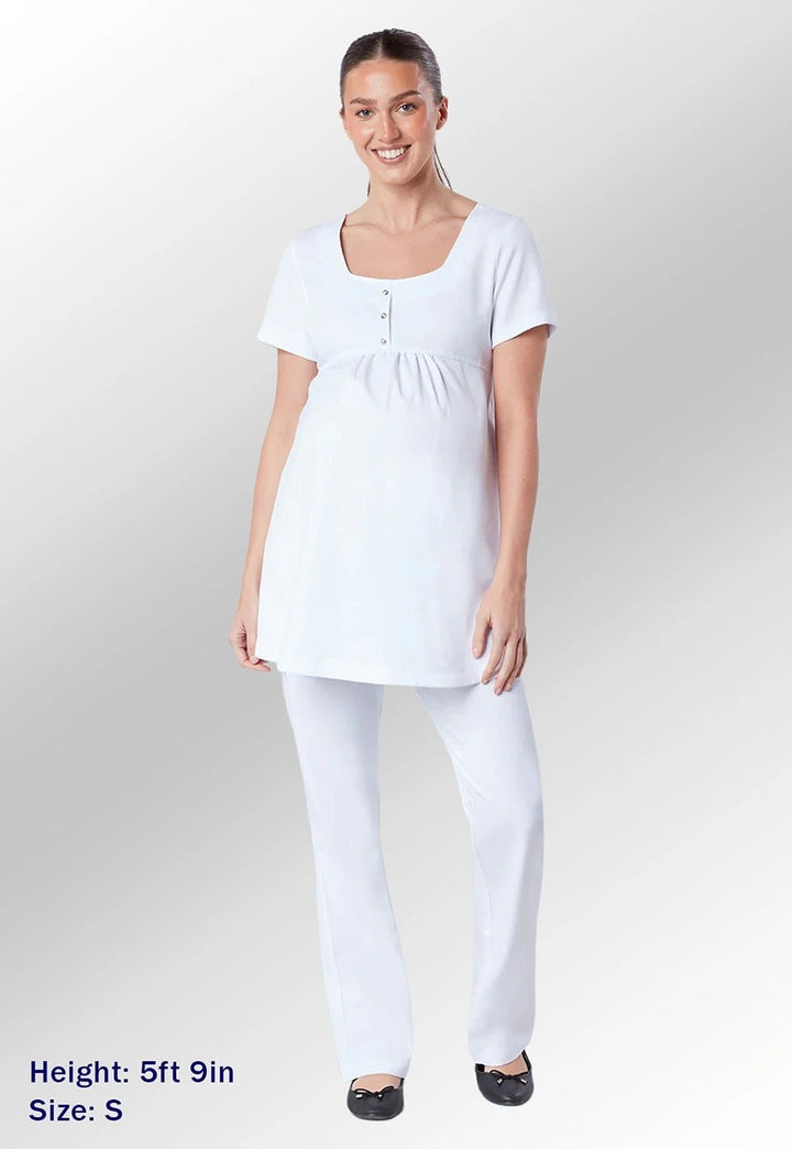 Chloe Maternity Tunic - The Work Uniform Company