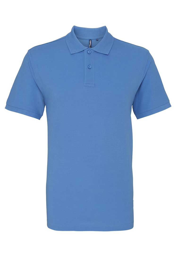 Men's Classic Fit Polo AQ010 in cornflower