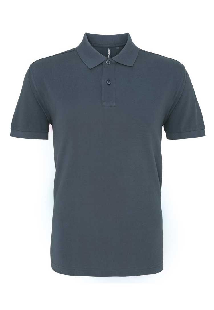 Men's Classic Fit Polo AQ010 in denim