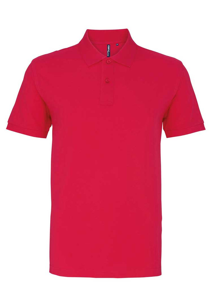 Men's Classic Fit Polo AQ010 in hot pink