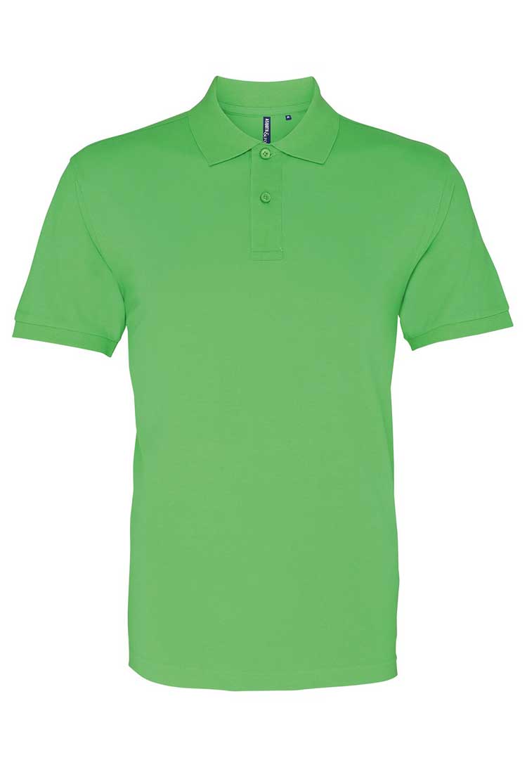 Men's Classic Fit Polo AQ010 in lime