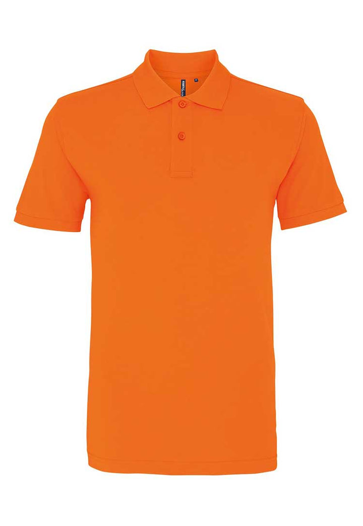 Men's Classic Fit Polo AQ010 in orange