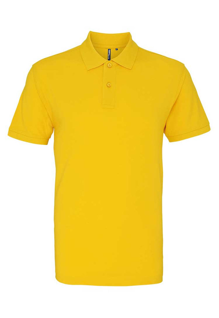 Men's Classic Fit Polo AQ010 in sunflower