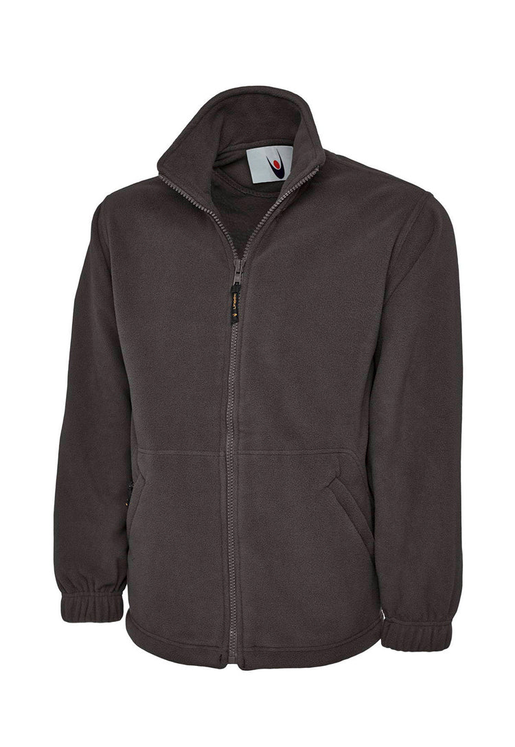 Fleece Jacket UC602 in Charcoal with Free Logo Embroidery (Bundle of 8)