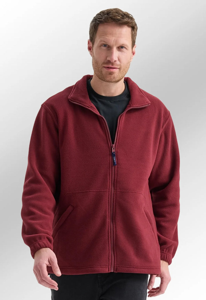 Classic Full Zip Micro Fleece Jacket - The Work Uniform Company