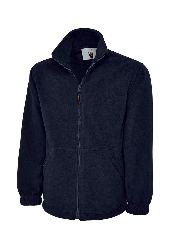 Fleece Jacket UC602 in Navy with Free Logo Embroidery (Bundle of 8)