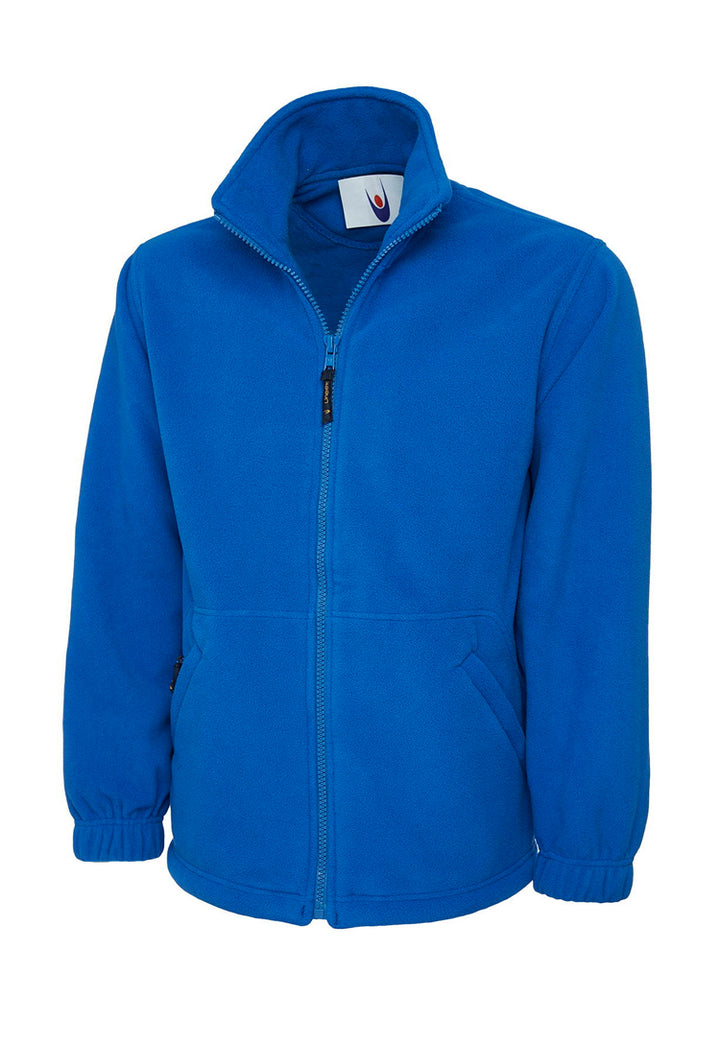 Fleece Jacket UC602 in Royal Blue with Free Logo Embroidery (Bundle of 8)